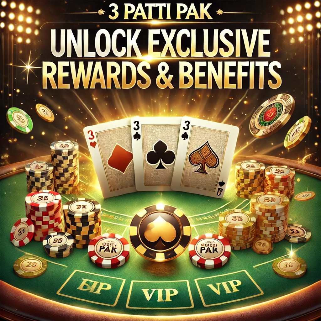 3 Patti VIP Program – Unlock Exclusive Rewards & Benefits